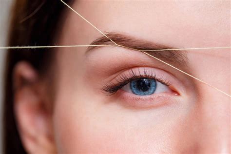 Image result for Eyebrow Threading