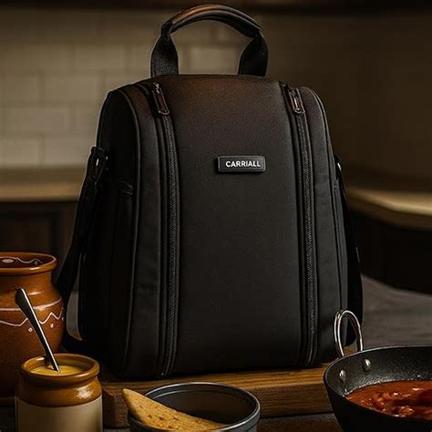 Buy Carriall Lunch Bag for Office | Water-Resistant Tiffin Bag for ...