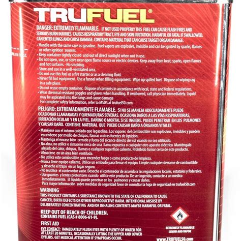 TruFuel 110 -oz 50:1 Ethanol Free Pre-blended 2-cycle fuel in the Power ...