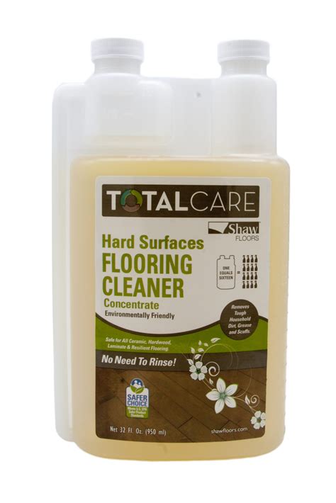 Shaw® TOTALCARE® GREEN Hard Surface Flooring Cleaner –Concentrate ...