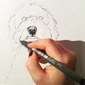 Image result for Cockapoo Dog Single Line Drawing