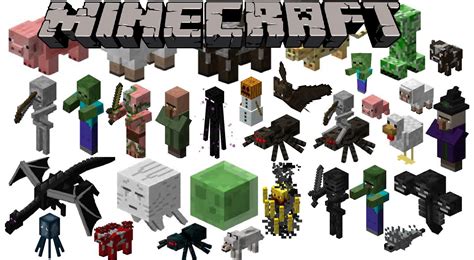 Minecraft - Mobs | MInecraft and Geometry dash Wiki | Fandom powered by ...