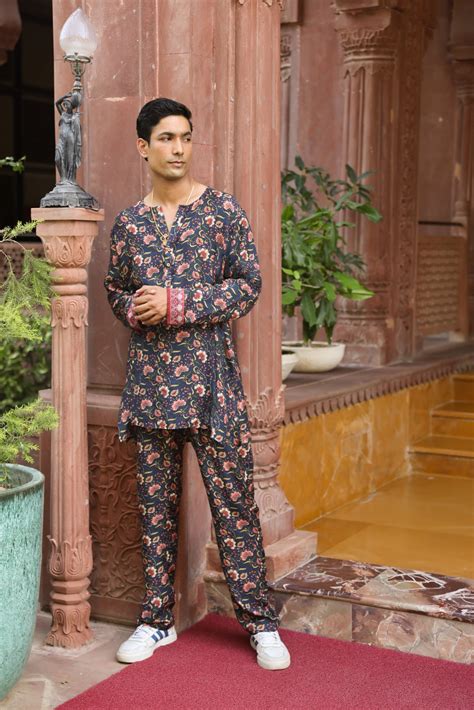 Midnight Garden Cord Set - Menswear – Monisha Jaising