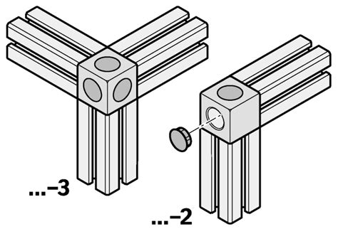 3842549858 Bosch Rexroth | Bosch Rexroth Corner Cube Kit, Connecting ...