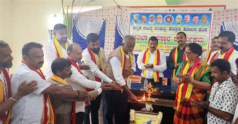 kannada, tamil sister languages: kasapa district president prof ...