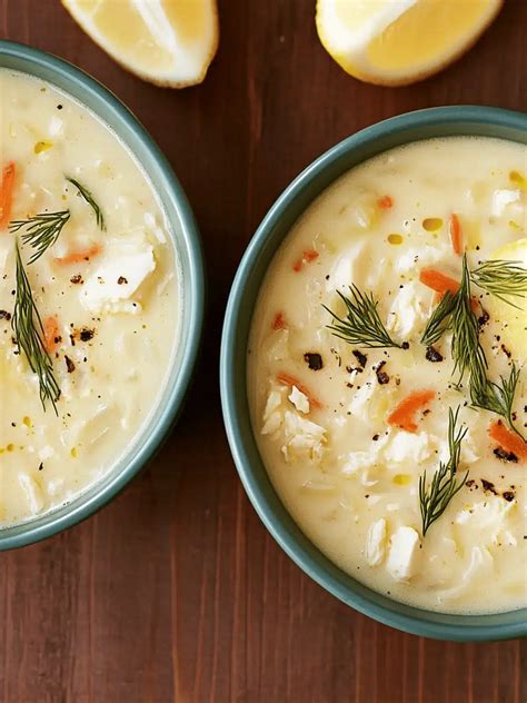 Creamy Avgolemono Soup Recipe – A Greek Comfort Classic