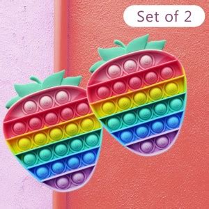 StupidCart Papaya Pop It Fidget Toys | Push Bubble Sensory toys for ...