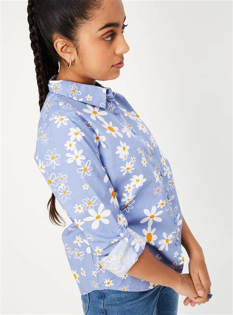 Buy Girls Printed Casual Shirt Online at just Rs. 599.0 - 1000013271334 ...