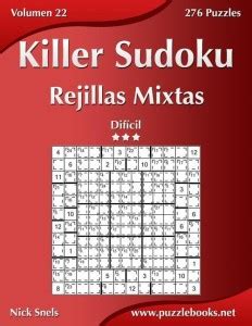 Killer Sudoku Rejillas Mixtas - Dificil - Volumen 22 - 276 Puzzles: Buy ...