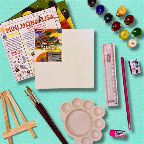 Mini Mona Lisa - An Arty D-I-Y Box