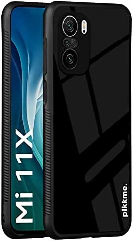 Pikkme Mi 11X / Mi 11X Pro Back Cover | Ultra Hybrid Printed Black ...