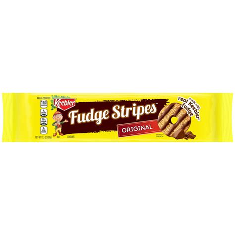 Keebler Elf Chocolate Fudge Stripes Original Cookies, 11.5 oz - Walmart.com