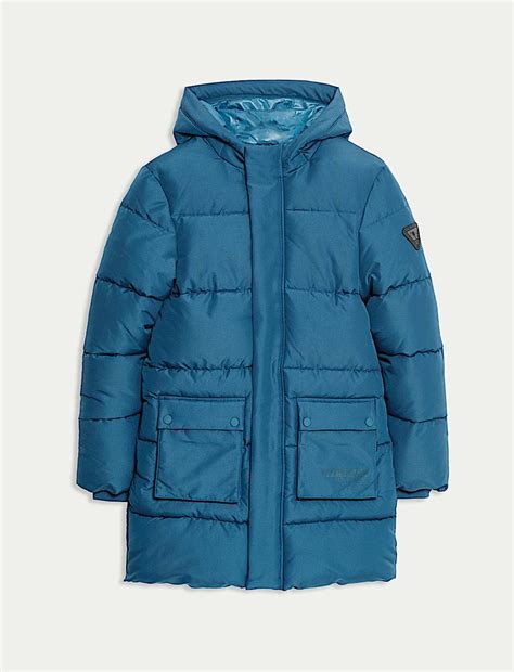 Buy Longline Padded Coat (6-16 Yrs) at Marks & Spencer