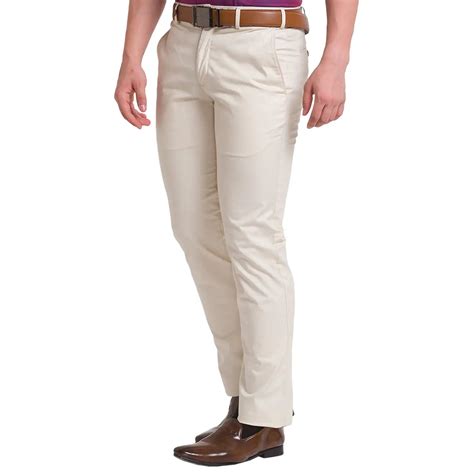 Park Avenue Men Fawn Super Slim Fit Solid Trouser – MyRaymond