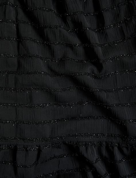 Buy Textured V-Neck Midi Relaxed Dress at Marks & Spencer