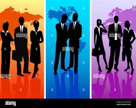 Business People Silhouette Vector 的图像结果