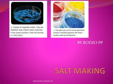 Image result for Salt Making Tutorial Mal