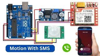 Image result for PIR Sensor Arduino SMS Alert
