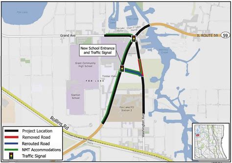 Why a road realignment is coming to Route 59 and Grand Avenue in Fox ...