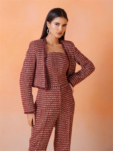 Buy Stylish Tweed Jackets Collection At Best Prices Online