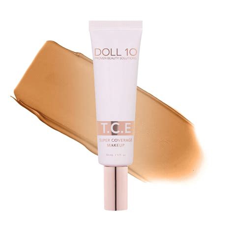 Amazon.com : Doll 10 T.C.E. Super Coverage Serum Makeup - Full Coverage ...