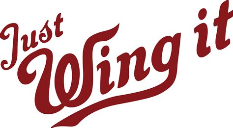 Just Wing It - Chicken Wing Logo Png Clipart - Large Size Png Image ...