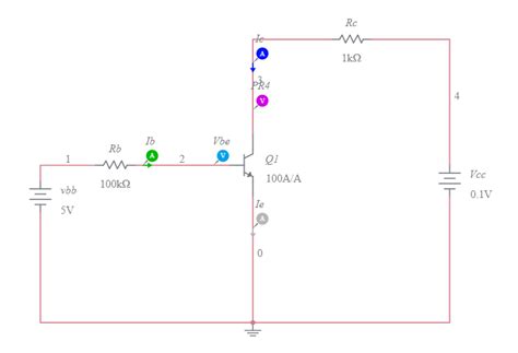 Image result for Design DC BJT Multisim