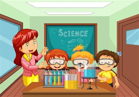 Science Class Cartoon 的图像结果