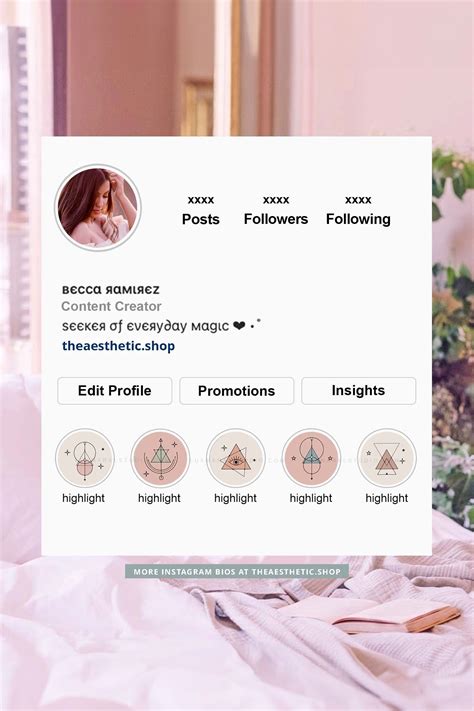 Aesthetic Instagram bio ideas copy/paste - part 3 - Girly bios ⋆ The ...