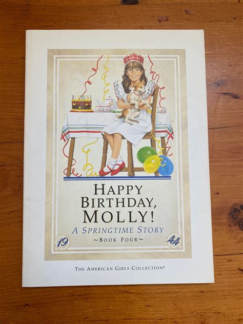 American Girl Molly Mcintire Book Happy Birthday Molly 1989 Pleasant ...