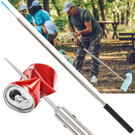 Trash Pickup Tool 48inch Trash Picker Upper Grabber High Duty ...