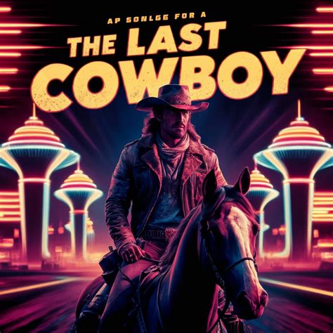 The Last Cowboy Movie Poster with the Title The Last Cowboy written on ...