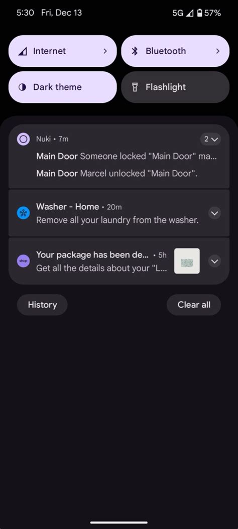 Image result for Android Phone Notification