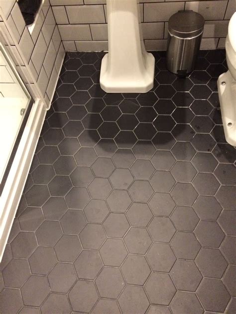 Hexagon Tile Bathroom Floor