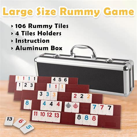 Complete Mahjong Set With Racks American Mahjong Game Set - 166 Tiles ...