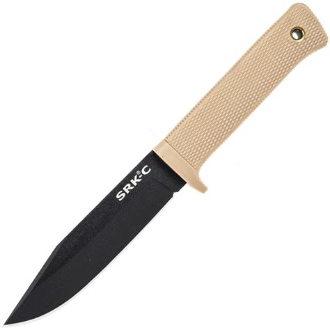 CS49LCKD-DTBK - Cold Steel SRK Compact SK-5 Desert Tan Cold Steel ...