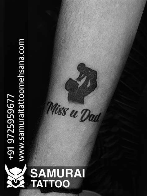 I Miss You Dad Tattoos