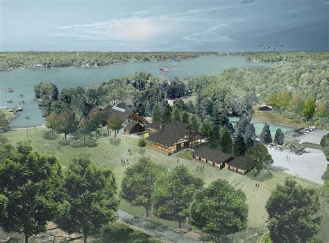 YMCA Camp Thunderbird Pool House, Cabins and Legacy Building - cdesign