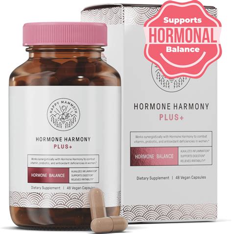 Amazon.com: Happy Mammoth Hormone Harmony Plus Booster for Hormone ...