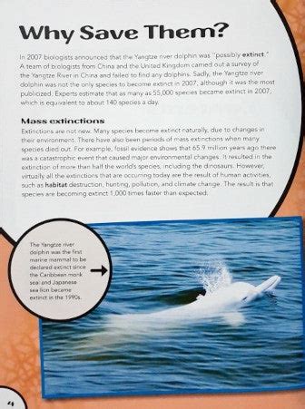 Why Science Matters Protecting Threatened Species – Books and You