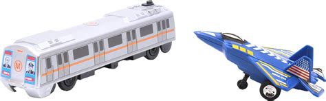 Buy Centy Toys Plastic Pull Back Metro Train, Number of Pieces: 1 ...