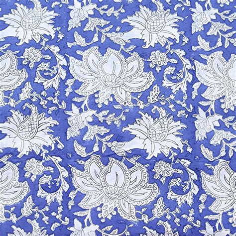 Jaipuri, Mughal , Jaal, Rapid Hand Block Print Cotton Fabrics Online ...