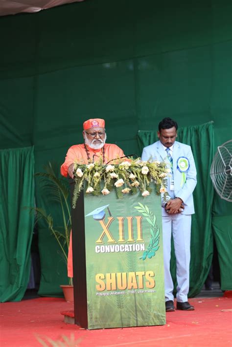 14th Convocation 2025, SHUATS