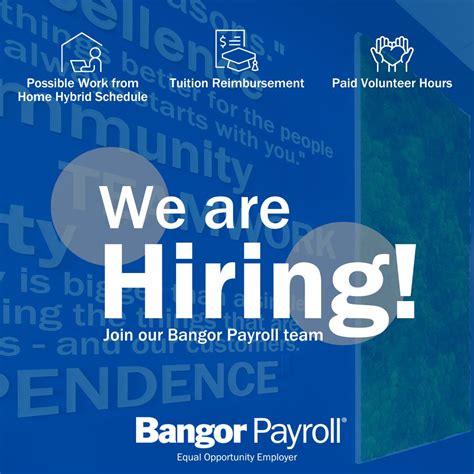 Bangor Savings Bank on LinkedIn: Join our Bangor Payroll® team! Visit ...