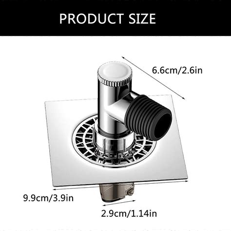 Washing Machine Floor Drain Joint Cover Sink Elbow Pipe Connector ...