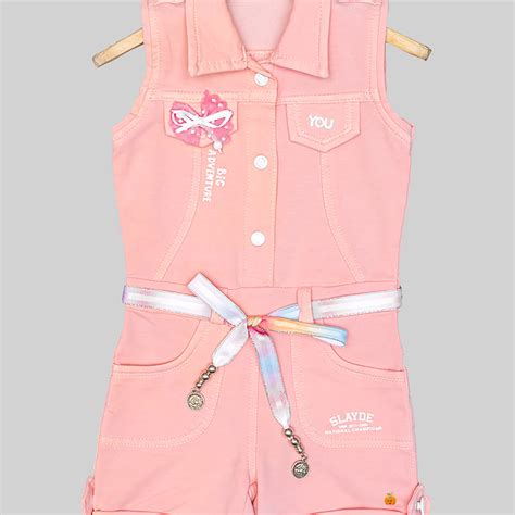 Buy Collar Jump Suit for Girls – Mumkins