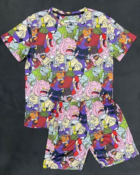 Ninja Turtles Enemies United T-shirt Shorts Combo