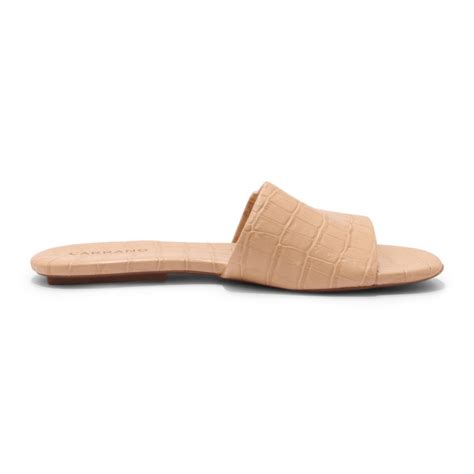 5386AQ ciabatta donna CARRANO woman leather slippers