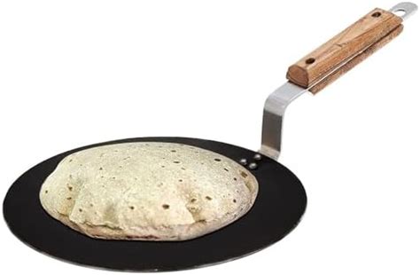 Buy The Indus Valley Pre-Seasoned Iron Tawa for Dosa/Chapathi with ...