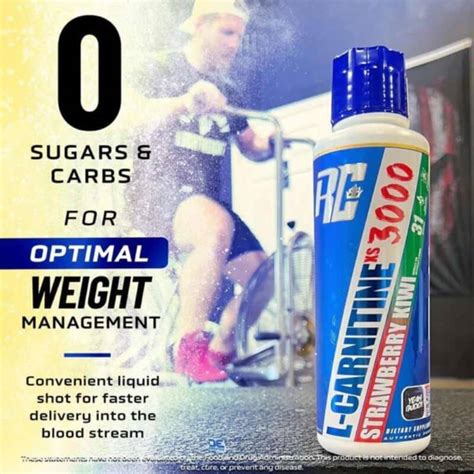 Ronnie Coleman Signature Series L-Carnitine Liquid 3000mg - NUTRABAY™